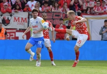 Andreas Hanche-Olsen hat nach seiner Knieoperation die ersten Minuten absolviert.