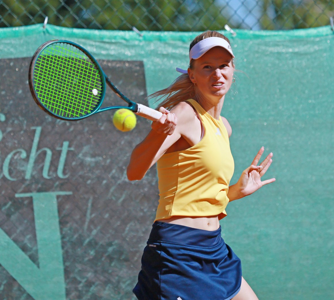 Hannah Schäfer musste sich im Halbfinale der späteren Turniersiegerin beugen...