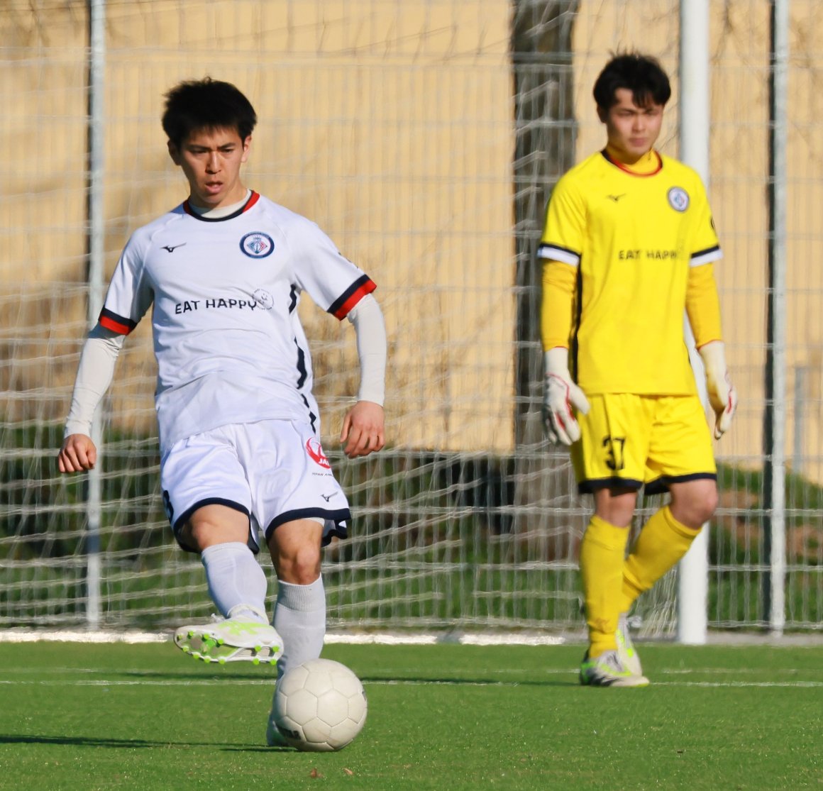 Pechvogel: Im Abschlusstraining vor dem Spiel beim TuS Mechtersheim zog sich Takahiro Okuno einen Kreuzbandriss zu.