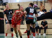 Anna Weidle kassierte mit dem FSV Mainz 05 im jüngsten Heimspiel gegen die TG Nürtingen beim 18:29 mal wieder eine herbe Niederlage, auswärts lief es gegen den Vierten der vergangenen Saison zuletzt besser.