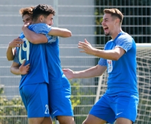 Zum dritten Mal in Serie durfte der SV Gonsenheim in Ludwigshafen einen Sieg in der Oberliga bejubeln - der Einstieg mit zwei Niederlage ist abgehakt.