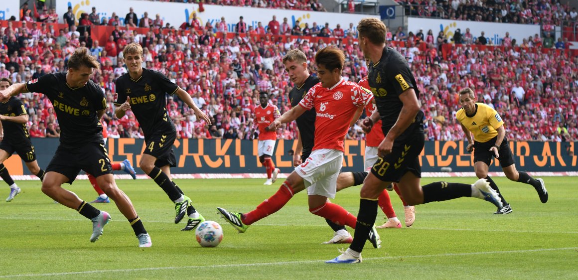 Mindestens der Mann des Spiels, wenn nicht gar des Spieltags: Kaishu Sano, der ein Tor erzielte und zwei vorbereitete.