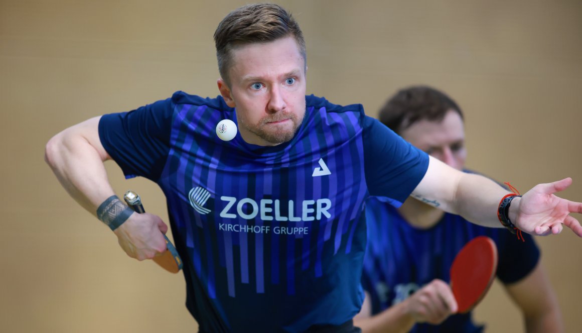 RSV-Zugang Kamil Tomaszuk schwächelte in Finthen, schlug in Nassau aber Michal Vavra und gewann sein Doppel mit Yves Besier.