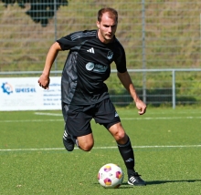 Der Saulheimer Spielertrainer Max Kimnach erfreute sich an einer starken Leistung seiner Mannschaft, nicht jedoch am Resultat.