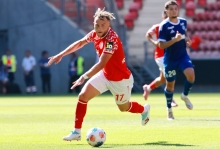 Auf dem Weg zu voller Belastbarkeit: Benedict Hollerbach.