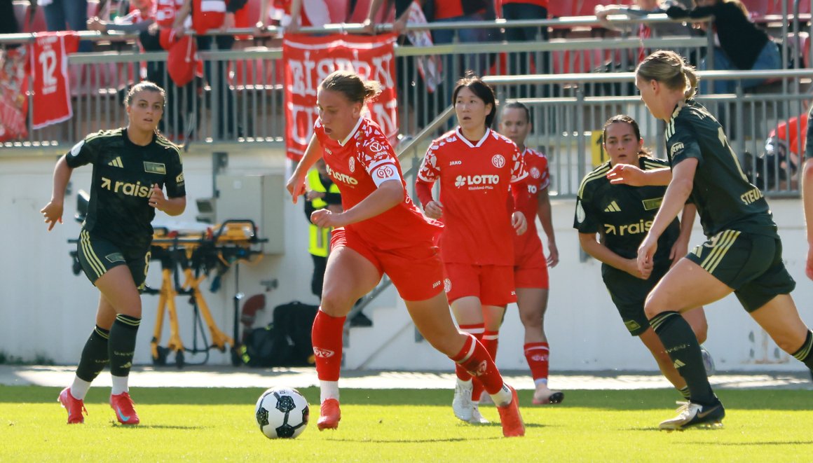 Johanna Berg und die 05-Frauen werden sich strecken müssen, um gegen den VfB Stuttart zu punkten.