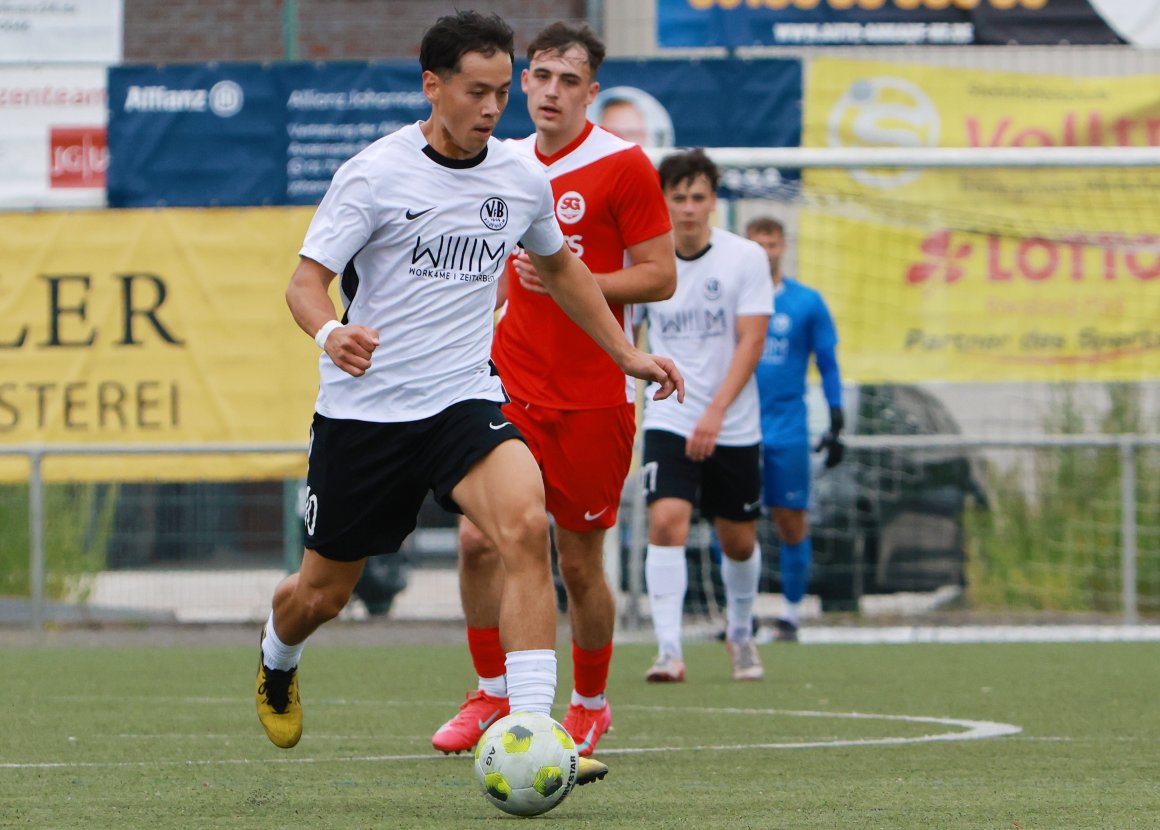 Wieder leer ausgegangen: Kenzo Kramer und der VfB Bodenheim unterlagen in Bad Kreuznach mit 1:3.