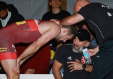 Alexander Semisorow gab zwei Mannschaftspunkte ab, was Trainer Davyd Bichinashvili aber gelassen zur Kenntnis nahm.