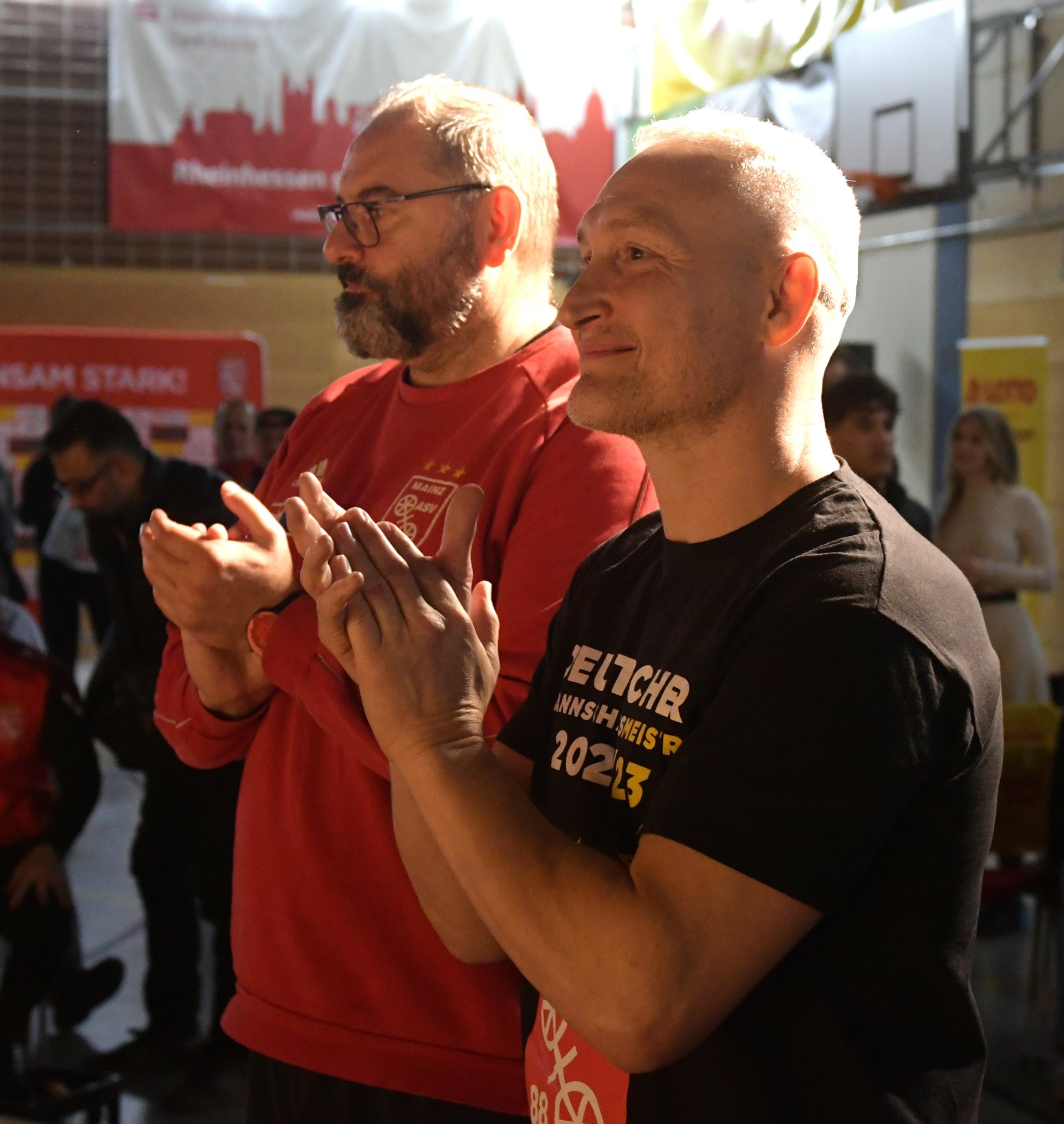 ...an dem sich auch ASV-Vorsitzender Baris Baglan und sein Vorgänger Tolga Sancaktaroglu erfreuten.