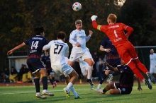 Wenn es vor dem Tor des FC Basara brenzlig wurde, war Torhüter Felix Pohlenz zur Stelle.