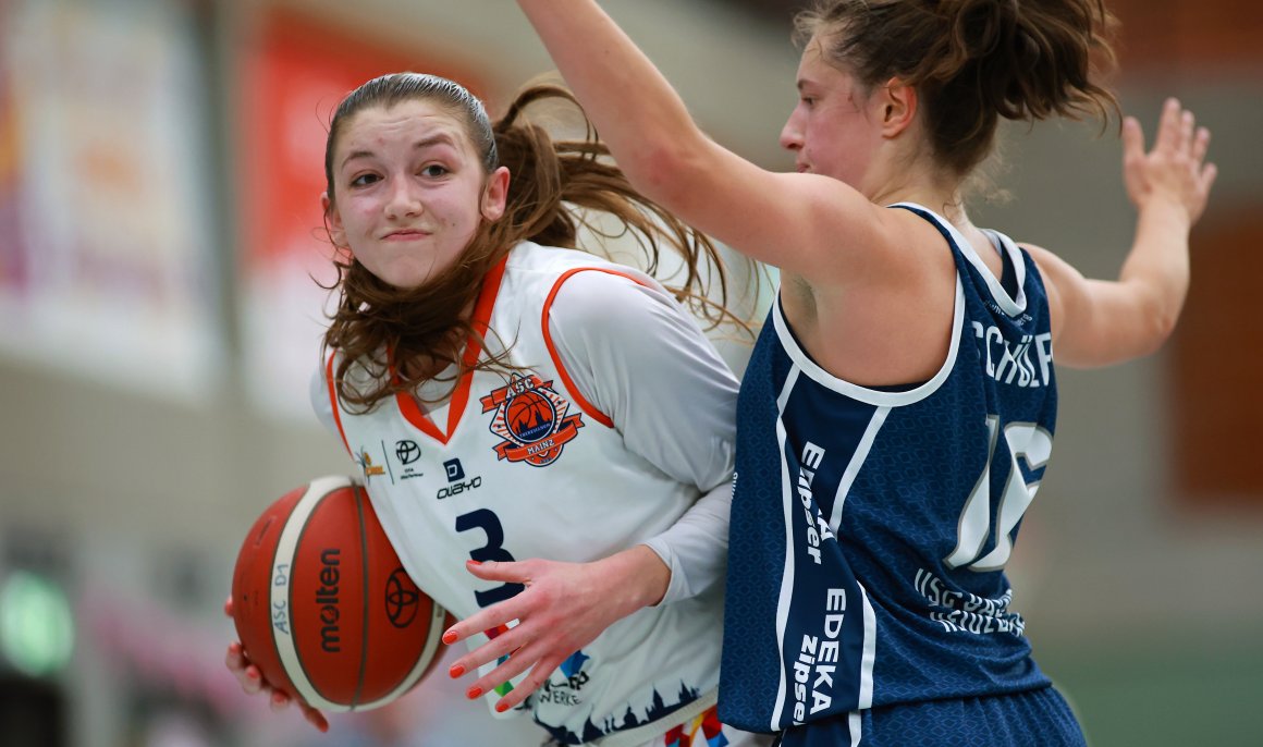 Joran Barron war neben Taylor Golembiewski mit 18 Punkte beste Mainzer Schützin. Hinter den beiden klaffte allerdings eine Lücke.