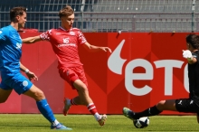 Tim Müller war bei einem der Konterversuche der U23 erfolgreich und besorgte seinem Team in Aspach somit die zweite Führung.