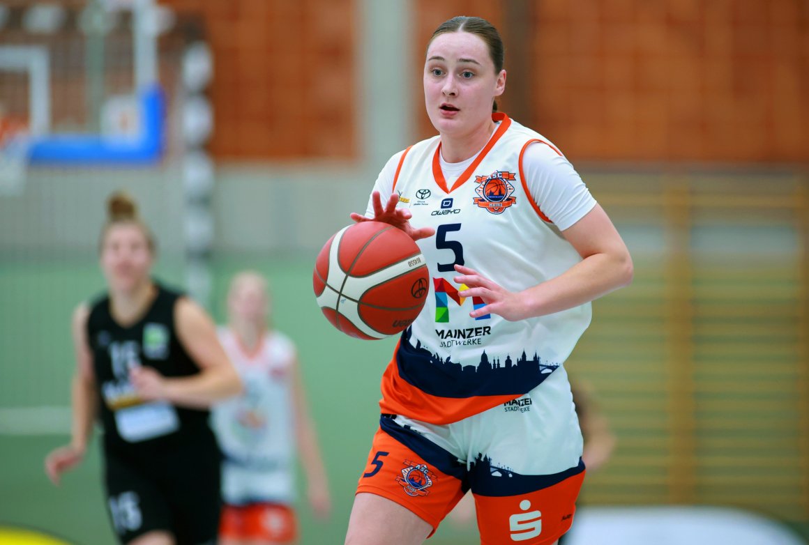 Wieder im Rhythmus: Alina Kraus überzeugte mit Spielwitz, 16 Punkten und sechs Assists.