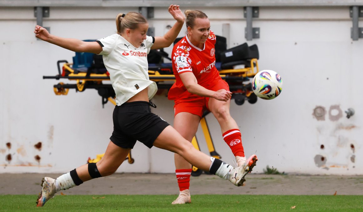 Jana Loeber setzte in der ersten Halbzeit...