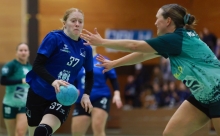 Franziska Stein glich für die Sportfreunde Budenheim die anfängliche Führung des HSV Sobernheim nach wenigen Sekunden aus. 