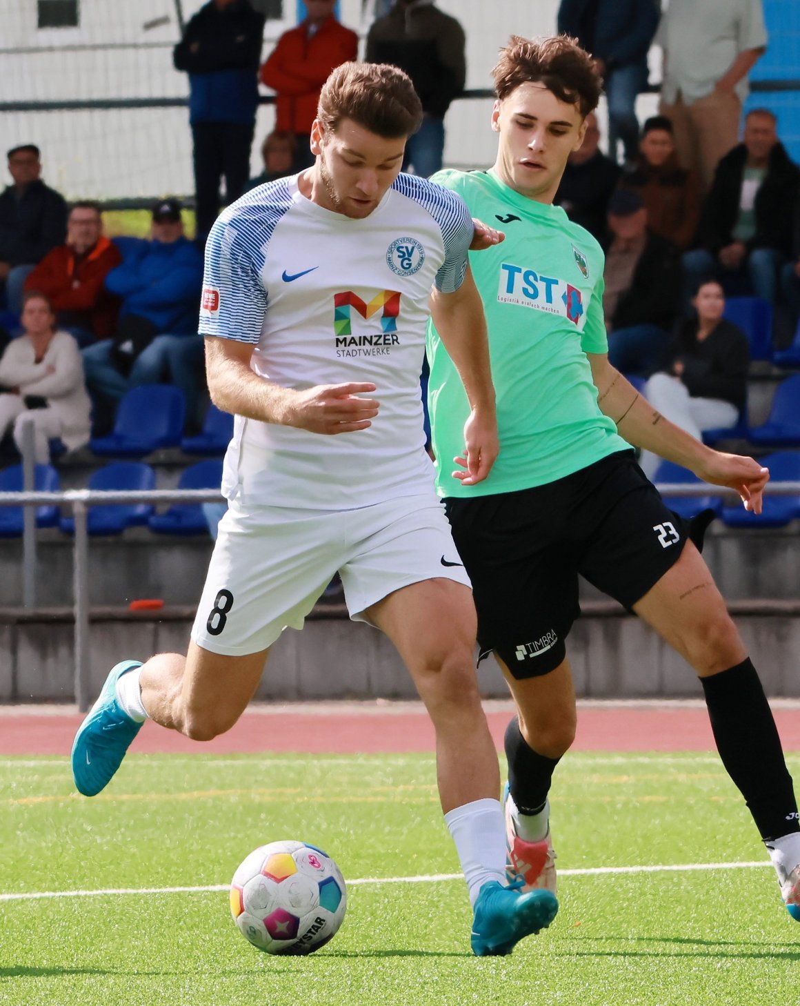 Maurice Neukirch hat seine ersten beiden Kurzeinsätze nach längerer Verletzungspause hinter sich. In den kommenden Wochen soll seine Rolle allmählich wachsen.