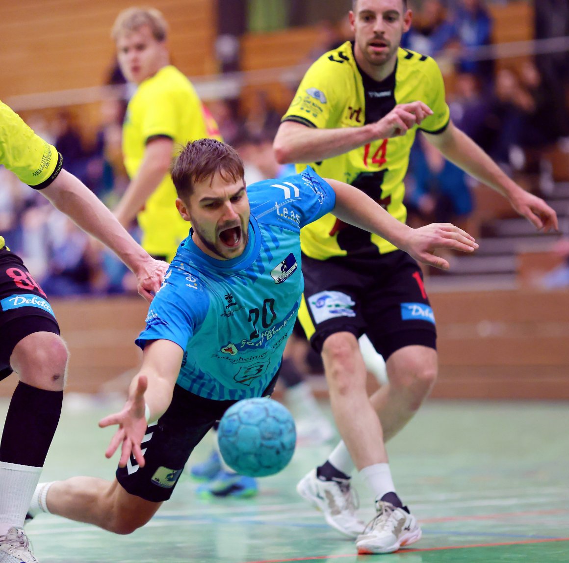 Diesmal war es Max Panther, der im Zentrum vieler Angriffsaktionen stand und so auf acht Tore kam.