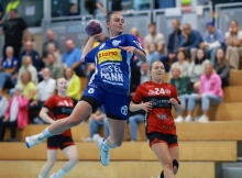 Linda Besch war erneut in der Torschützenliste des Bretzenheimer Drittligateams vorne dabei.