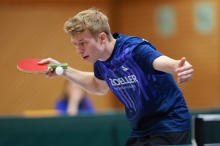 Jan Kämmerer hob sich gegen die Illtaler Nummer eins, Aleks Krstevski, eine Aufschlagsvariante für den Matchball auf.