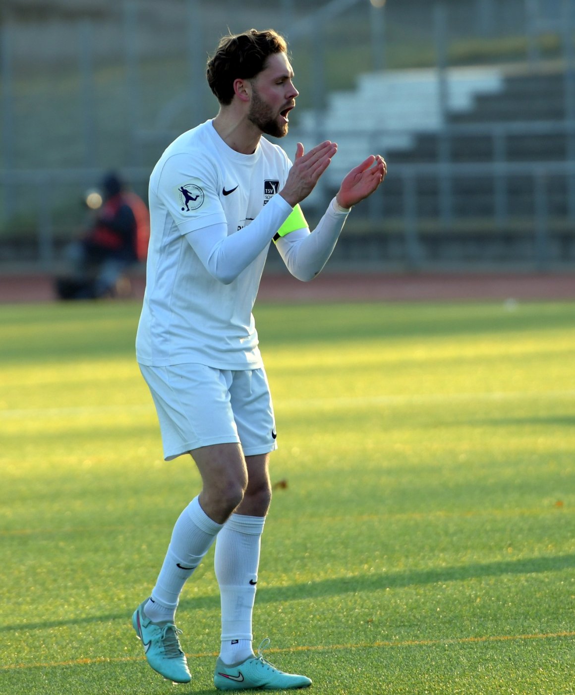 Anführer, Antreiber und zuletzt auch Innenverteidiger: Schott-Kapitän Jost Mairose.