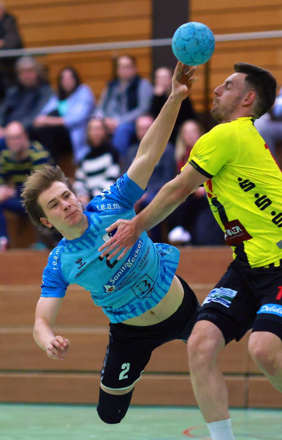 Jannis Schnitter konnte in Zweibrücken seinen Tempovorteil kaum einsetzen, war mit fünf Feldtoren aber bester Budenheimer Torschütze. 