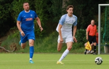 Johannes Gehrling traf nach einem Ballgewinn in der fünften Minute die Latte.