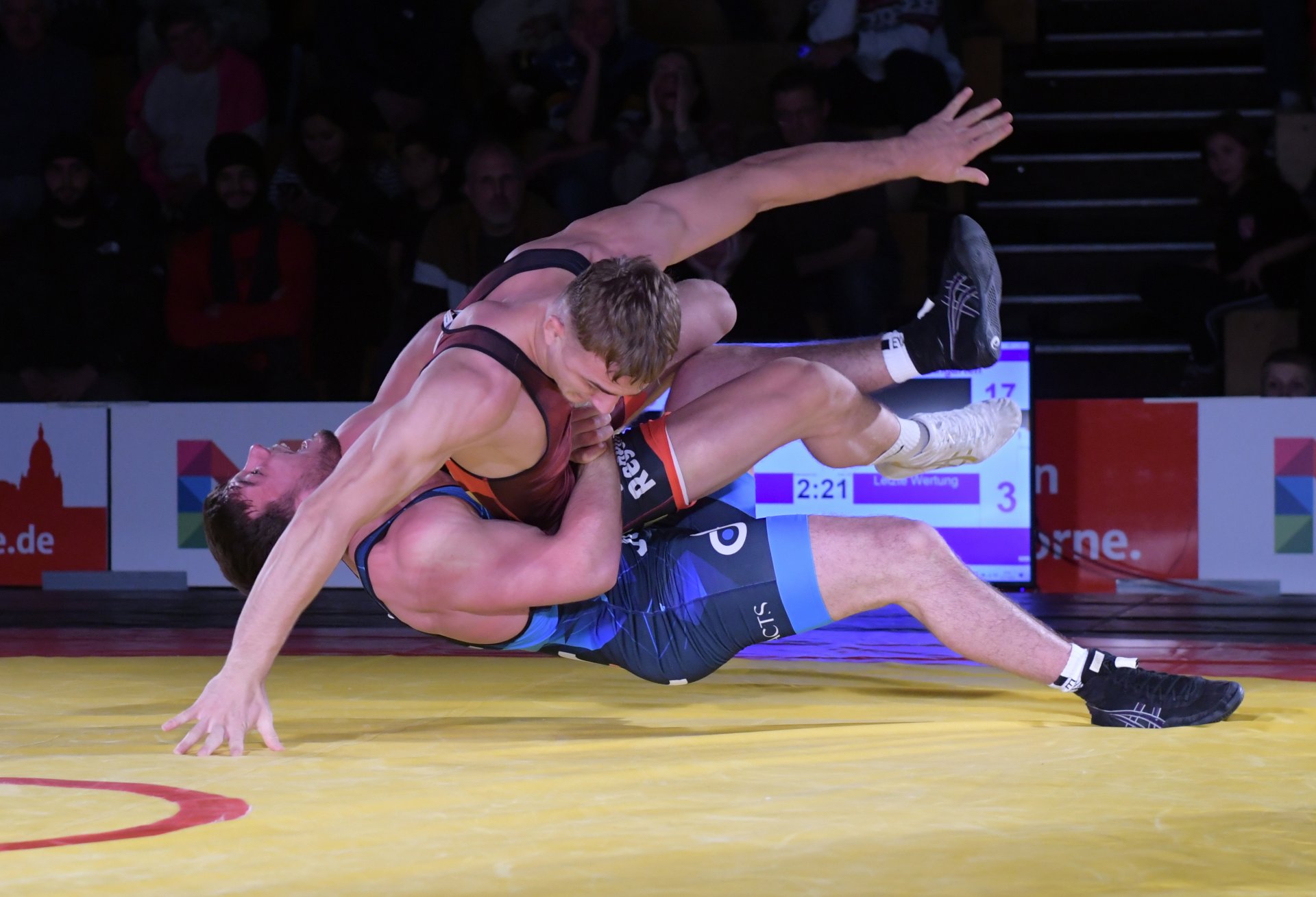 Radu Placinta verlor das offene Duell mit Samuel Bellscheidt...