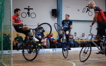 Zum Turnierauftakt trennten sich Dennis Krauß (verdeckt) und Christian Stürmer...