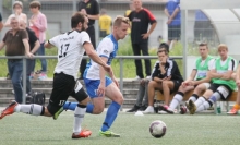 Maximal die restliche Rückrunde wird Greg Szymanek (r.) noch das Trikot von Fortuna Mombach tragen. Den Polen zieht es zurück in die Heimat.