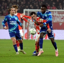 „Alle haben heute den gleichen Plan gehabt und ihn durchgezogen“, sagte Paul Nebel nach dem 2:0 gegen Samsunspor.