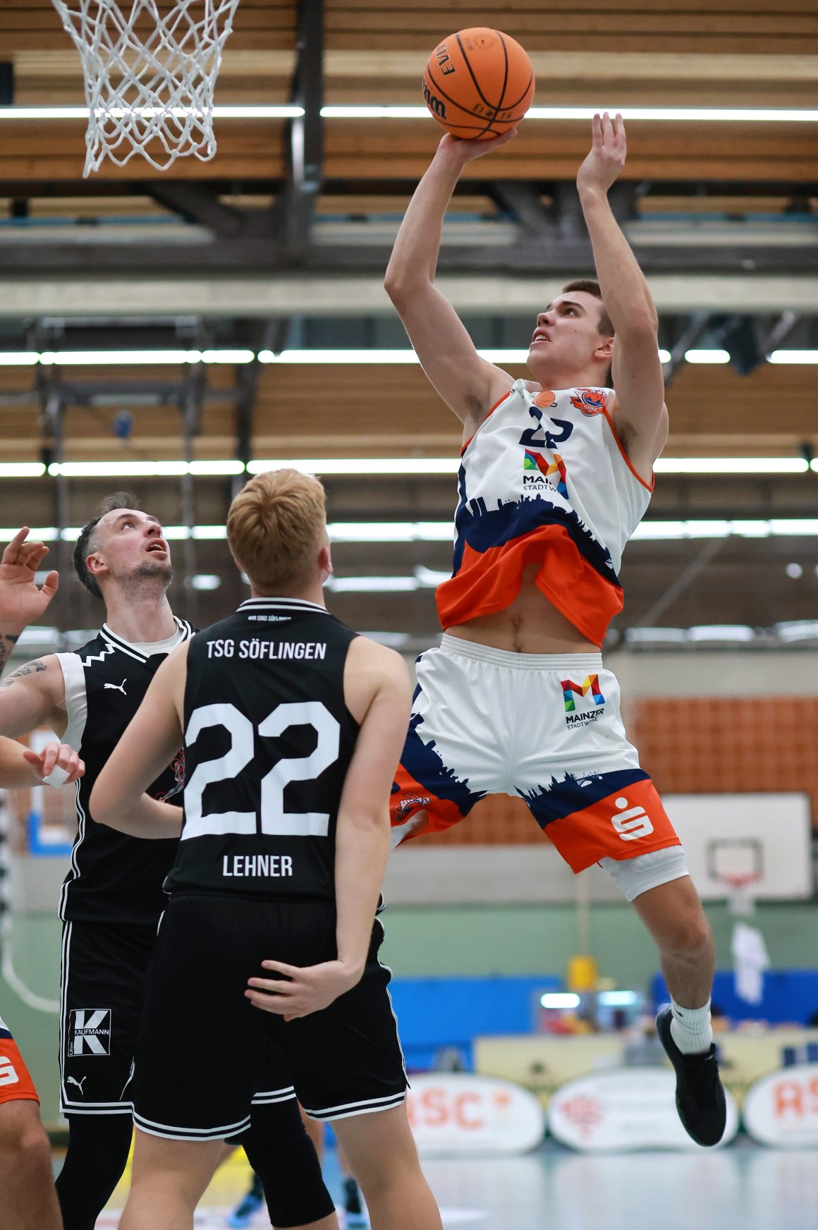 Für Ben Karbe und den ASC Mainz geht es am Samstag gegen den TV Lich...