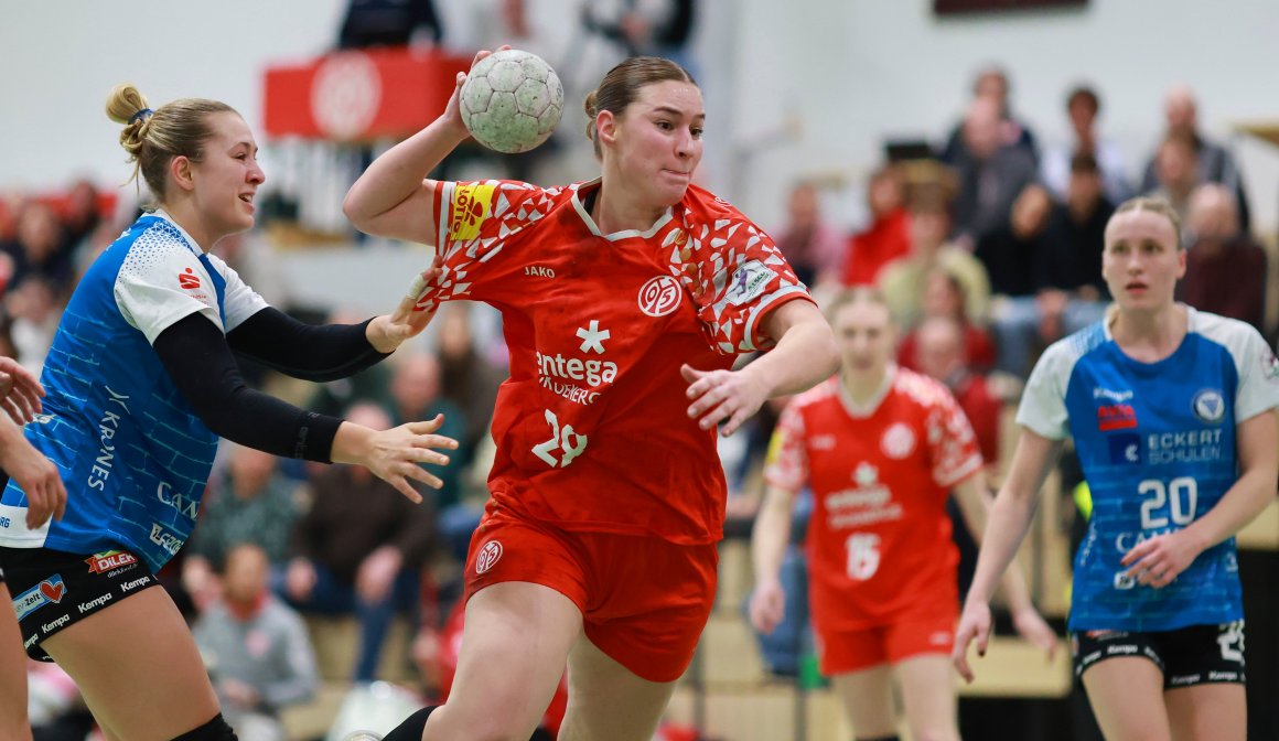 Melanie Grawe kam trotz ihrer Funktion als Abwehr/Angriff-Wechselspielerin auf drei Feldtore.