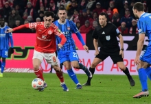 Engagiert, aber glücklos: Paul Nebel gelang gegen den 1.FC Heidenheim nicht viel.