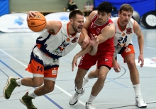 Gab nach zwölf Jahren sein Comeback am Theresianum: Nico Brauner.