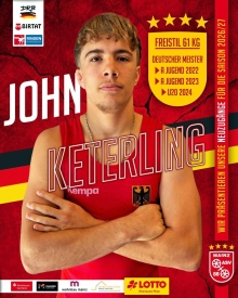 Vielversprechender Neuzugang des ASV Mainz 88: John Keterling.