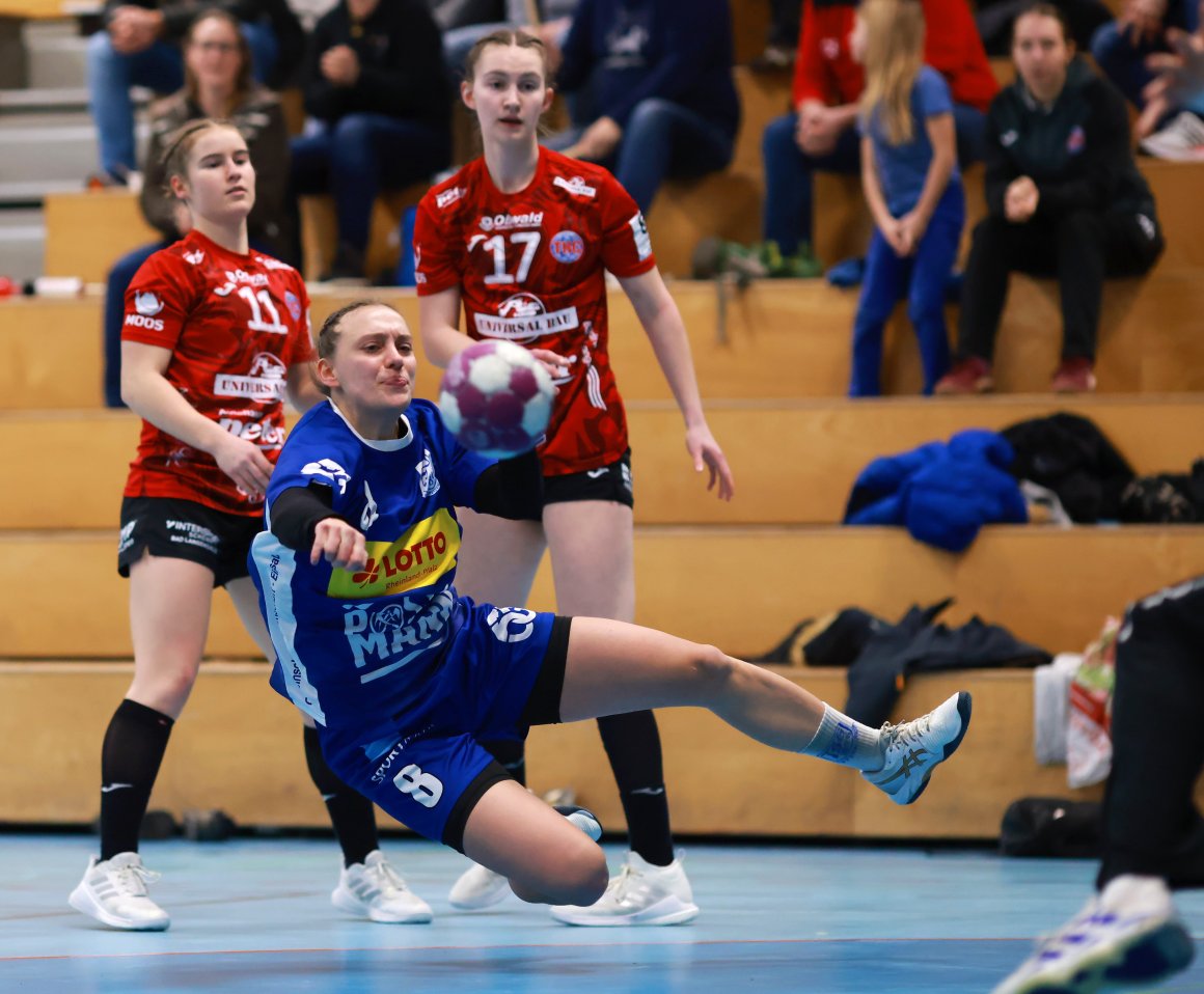 Linda Besch war mit sechs Treffern im Nachholspiel gegen den HC Leipzig II erfolgreichste Bretzenheimer Schützin. 