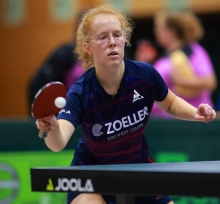 Maya Bangel durchbrach in Nentershausen mit ihrem Sieg im zweiten Einzel den Rhythmus.