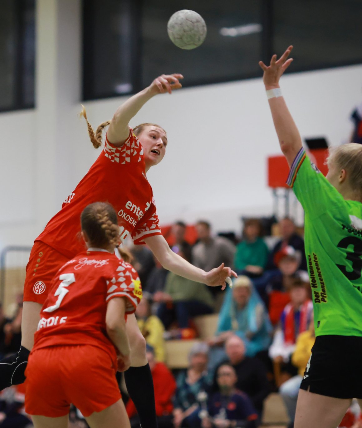 Rugile Bartaseviciute nährte durch eine starke Phase in der zweiten Halbzeit Hoffnungen auf eine Aufholjagd im Bergischen. Die blieb allerdings im Ansatz stecken.