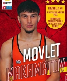 Neuzugang der 88er: Movlet Makhmatov.
