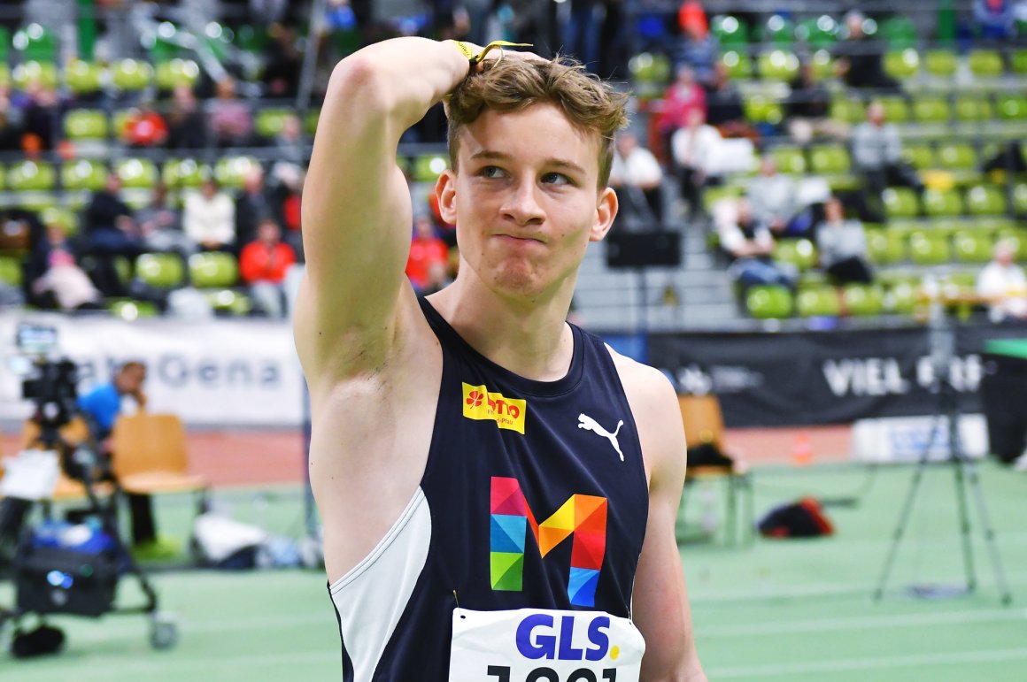 Gibt's das? Drei Tausendstel fehlten USC-Hürdensprinter Daniel Hehn fürs Podest.