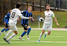 Der TSV Schott (r. Jost Mairose, l. Etienne Portmann) will seinen seit vier Spieltagen anhaltenden Aufwärtstrend gegen den FSV Frankfurt fortsetzen.