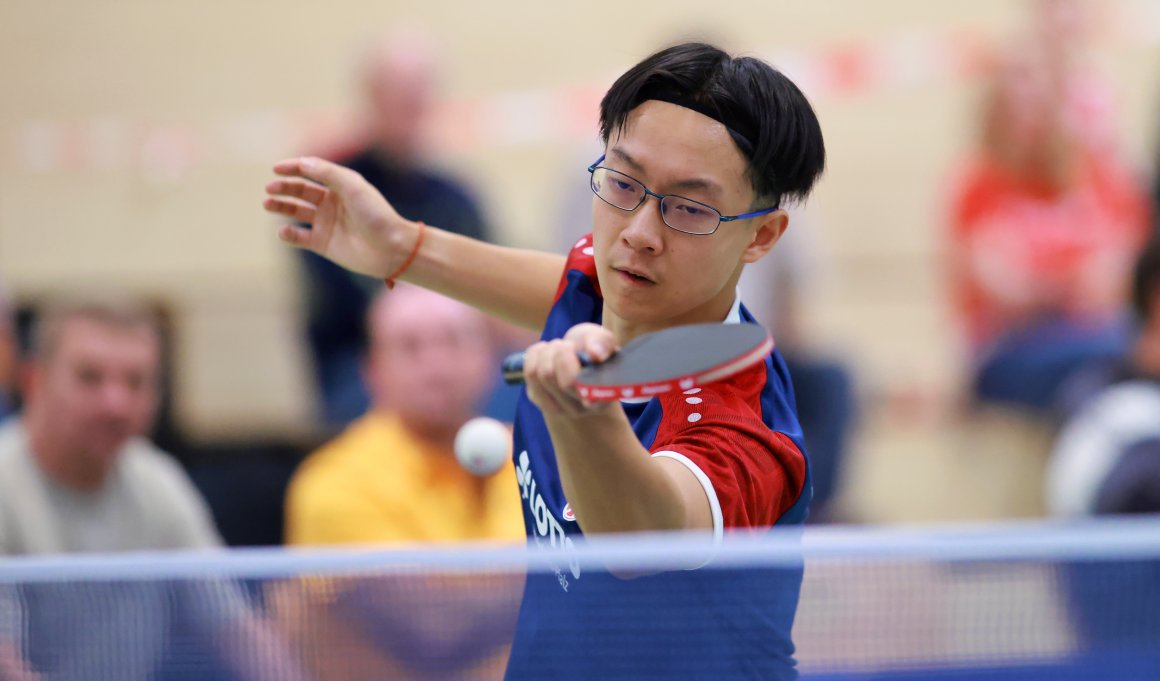 Nathan Lam ist zur Rückrunde ins obere Paarkreuz aufgerückt...