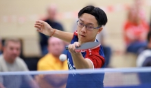 Nathan Lam ist zur Rückrunde ins obere Paarkreuz aufgerückt...