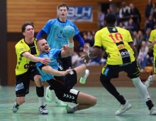 Beim letztlich deutlich gewonnenen Heimspiel gegen den VTV Mundenheim taten sich Patrick Heß und die Sportfreunde eine Halbzeit lang schwer, ehe es doch noch einen klaren Erfolg gab.