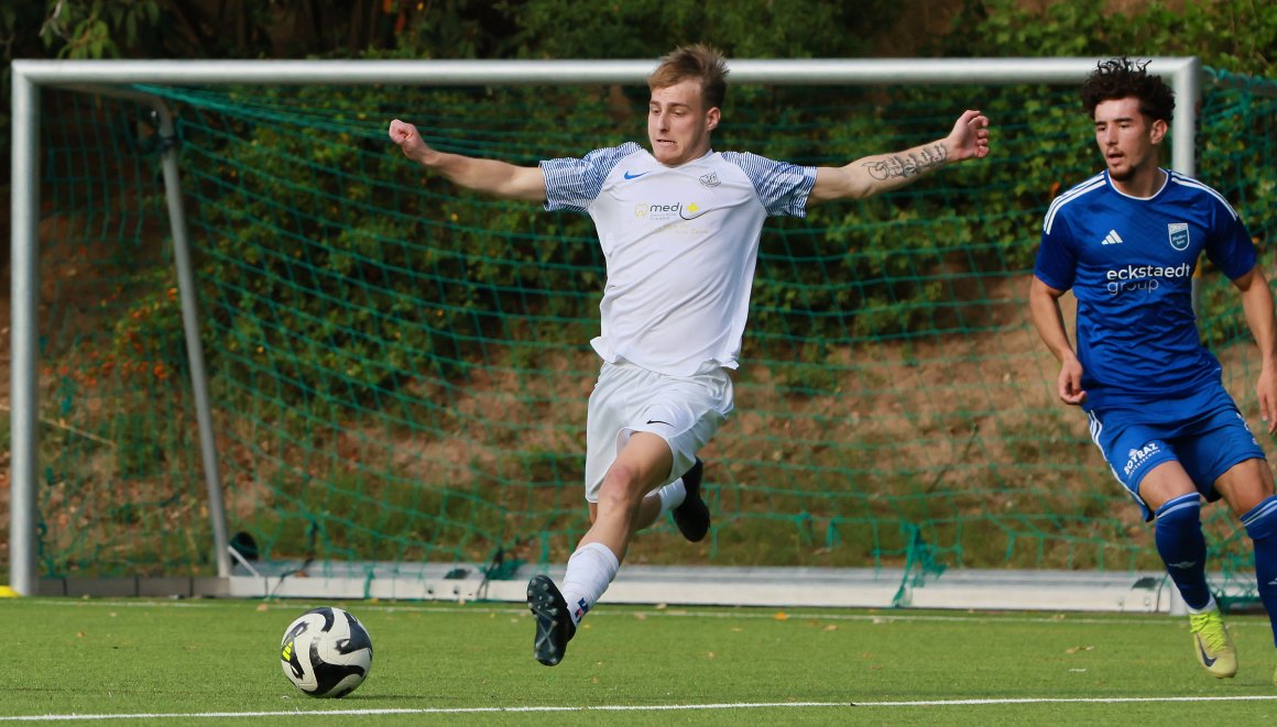 Jakob Koutny erzielte in Mechtersheim das 1:1.