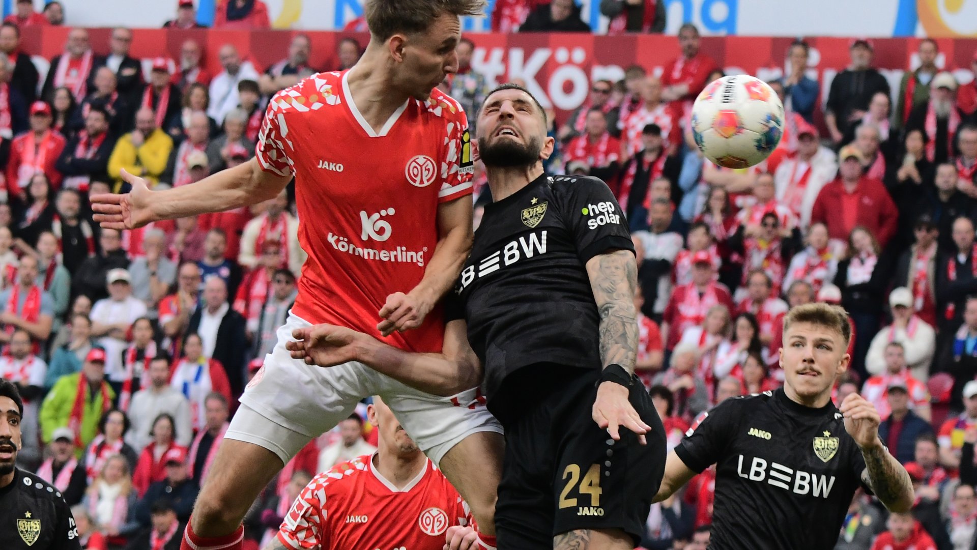 Nelson Weiper, spät eingewechselt, brachte sich noch ordentlich ein.