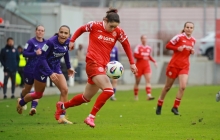 Vital Kats brachte die 05erinnen in Potsdam in Führung.