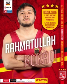 Übernimmt den Platz von Wladimir Remel: Rahmatullah Moradi.