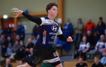 Matti Uhrig drehte in der zweiten Halbzeit mächtig auf und hatte so am Ende zweistellig aus dem Feld getroffen.