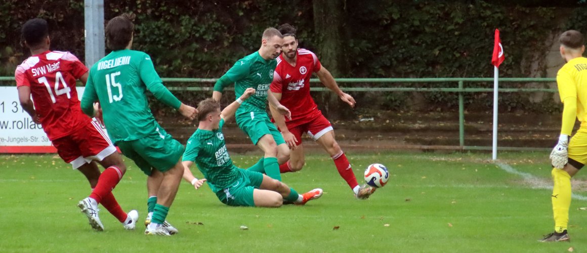 Hauptsächlich in der Defensive gebunden sah sich die SpVgg Ingelheim beim Hinrundenvergleich mit der SVW Mainz gebunden.